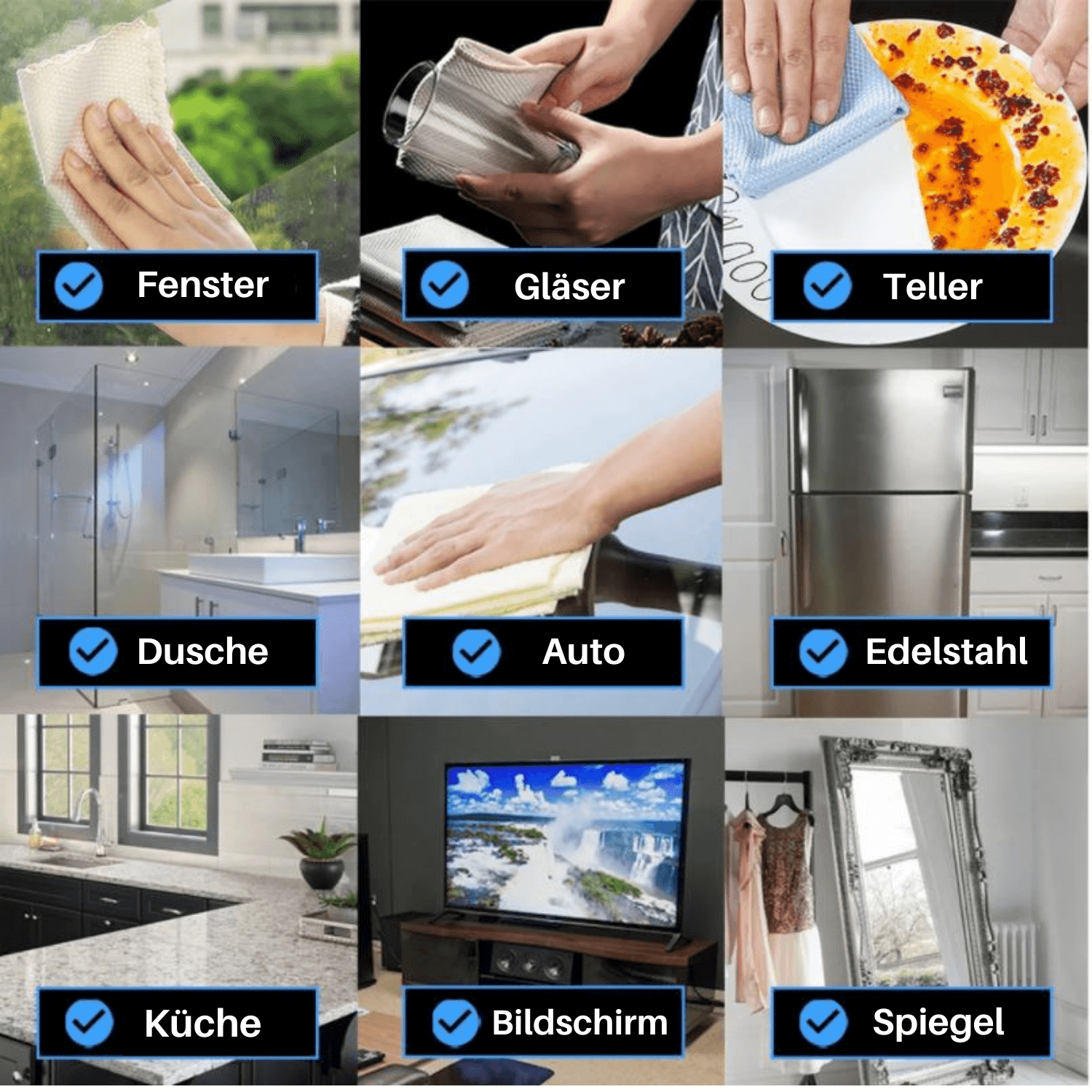 Soft Touch Wonderdoek – Streeploos Schoonmaken in Eén Veeg