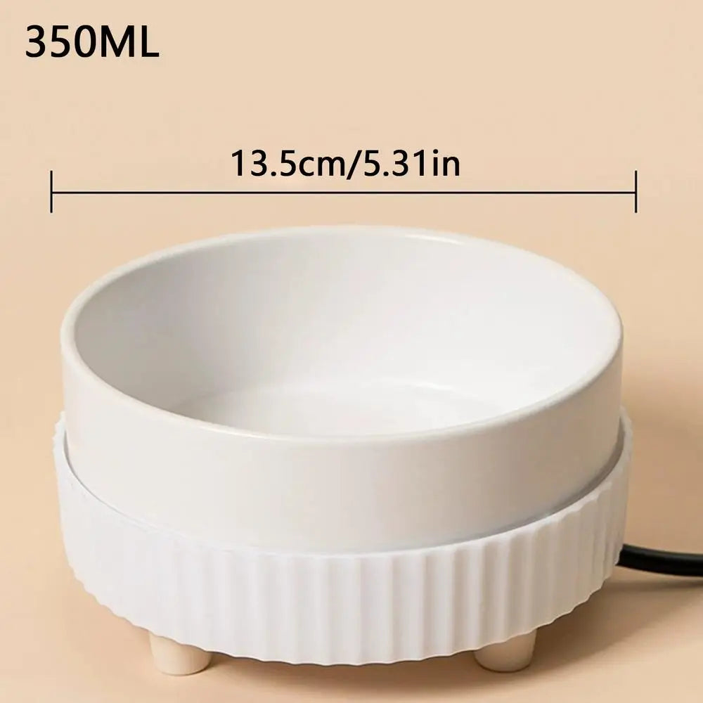 Verwarmde Kattenbak met Keramische Waterfontein voor Huisdieren, 30-35°C 7