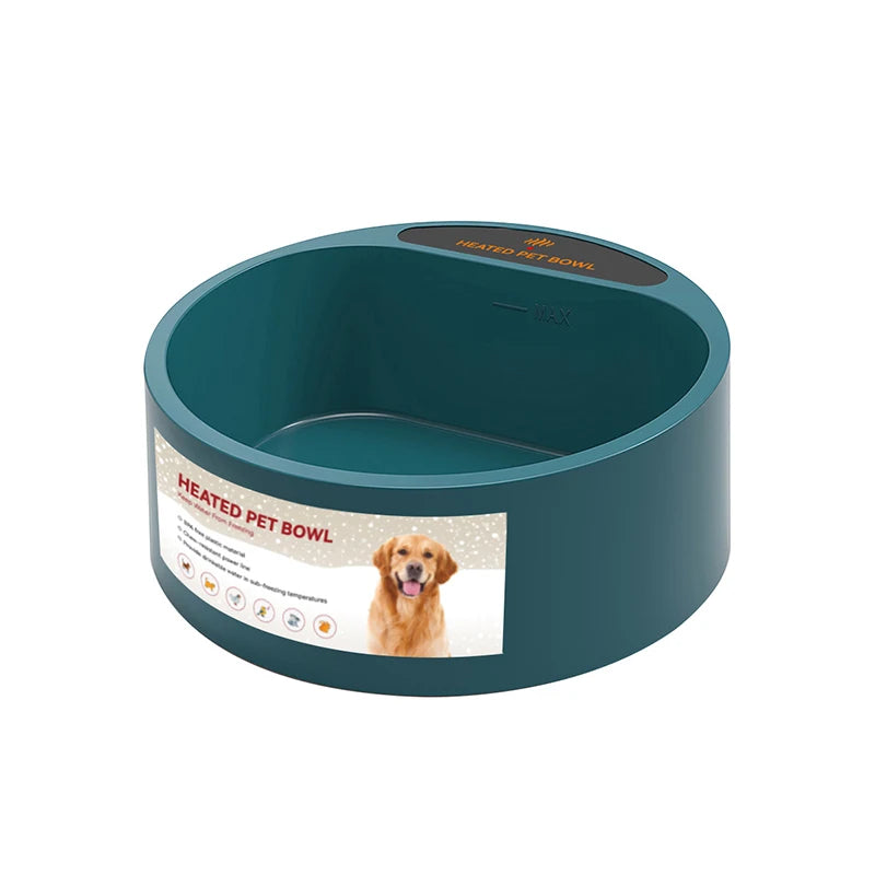 Verwarmde Waterbak voor Huisdieren 2,2L met Thermostatische Regeling, BPA-vrij 5