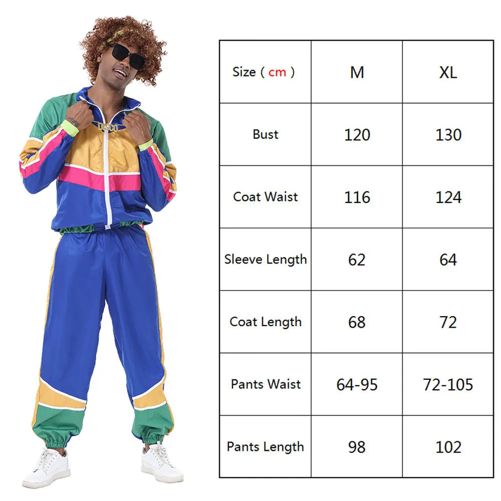RetroVibe – Vintage Hippie Kostuum Koppel – 70s & 80s Stijl Top en Broek