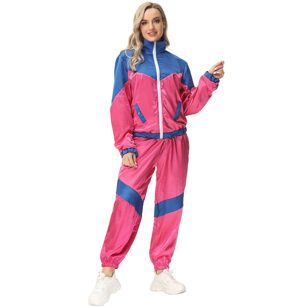 RetroVibe – Vintage Hippie Kostuum Koppel – 70s & 80s Stijl Top en Broek