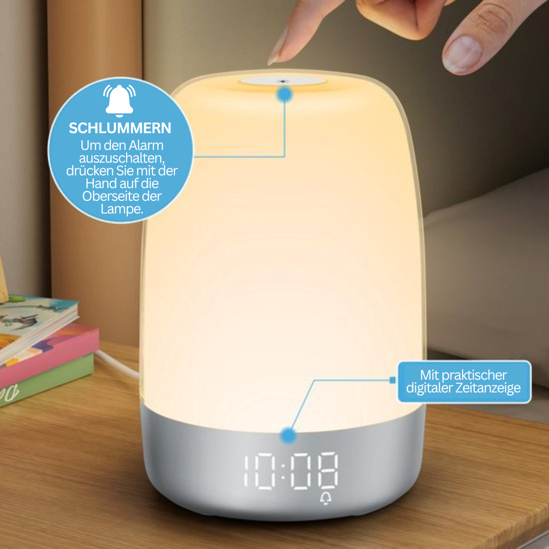 Wake up Light mit Naturklängen Aurora – Zachte en Natuurlijke Wekker voor een Energieke Start van de Dag