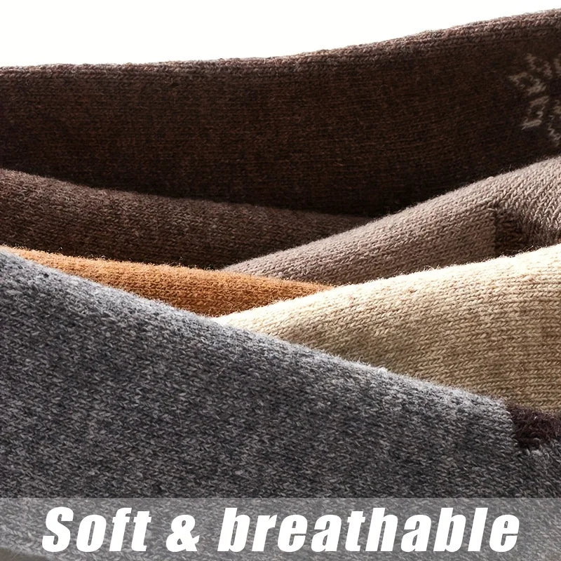 Warme Winterwollen Sokken voor Dames - 5 Paar voor Buitenactiviteiten, EU 36-42 5