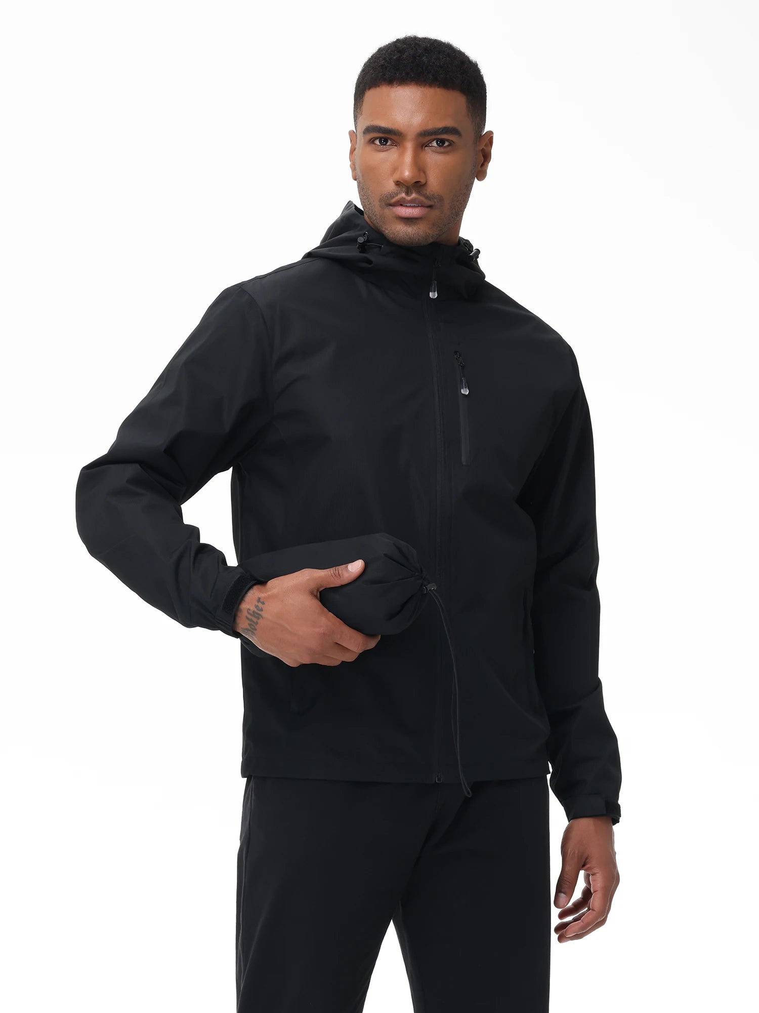 Waterproof Softshell Jacket Men, Lightweight Outdoor Jacket for Camping and Hiking