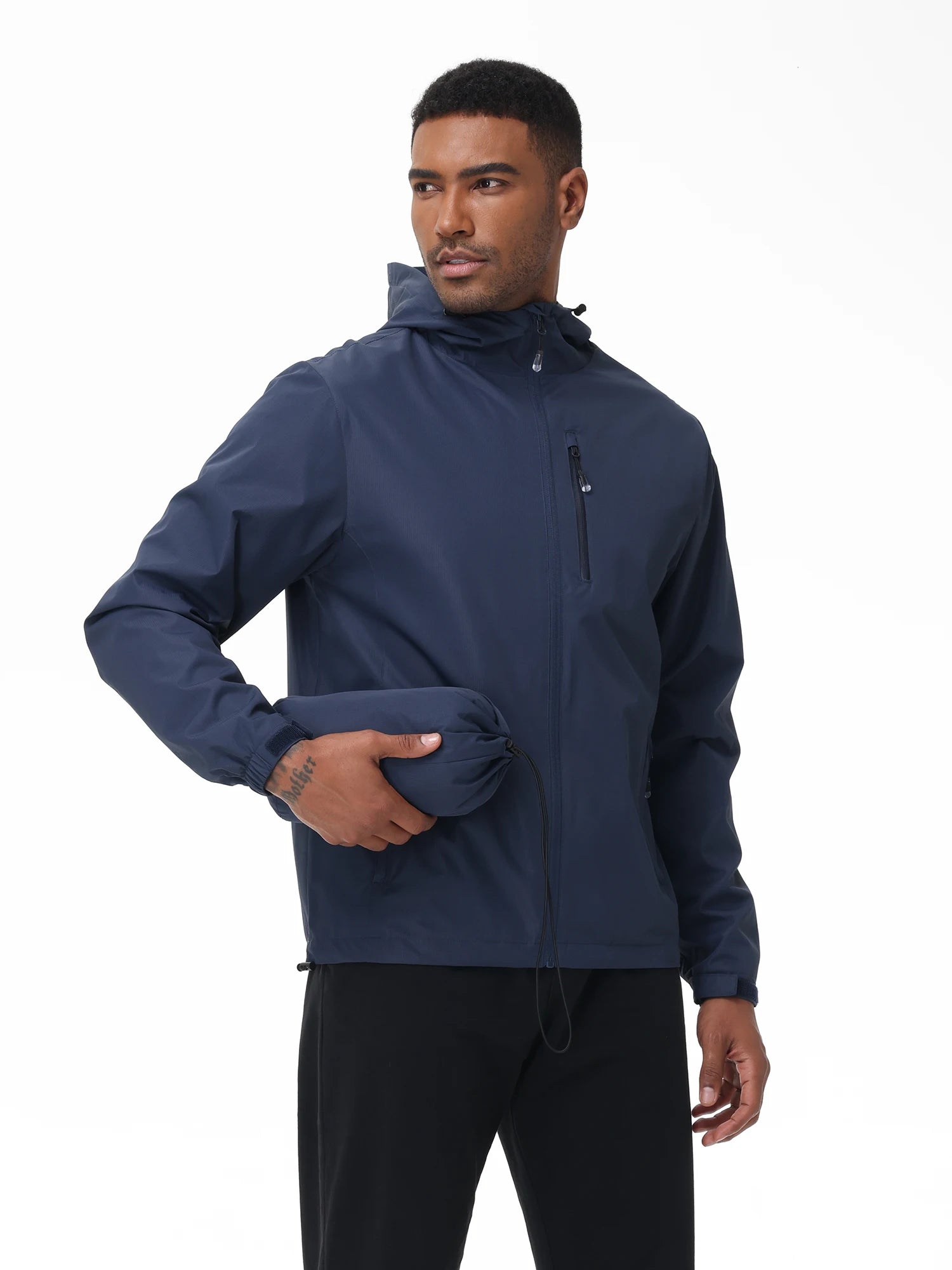 Waterproof Softshell Jacket Men, Lightweight Outdoor Jacket for Camping and Hiking