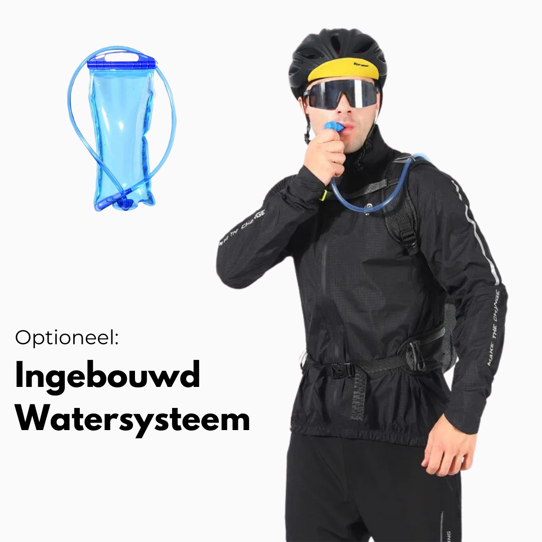 Premium Fietsrugzak – Lichtgewicht & Waterdicht met Watersysteem