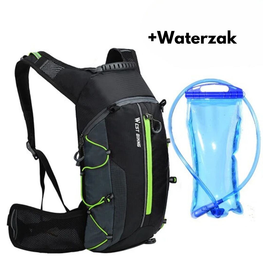 Premium Fietsrugzak – Lichtgewicht & Waterdicht met Watersysteem