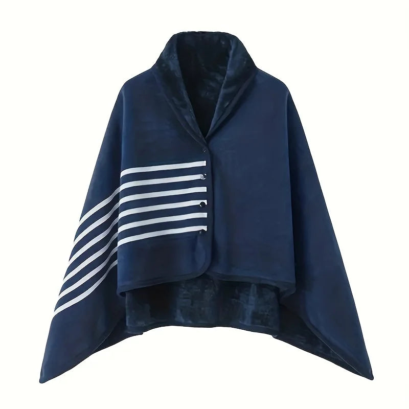 Flanella – Draagbare Flanellen Sjaal Deken One Size – Kantoor & Thuis