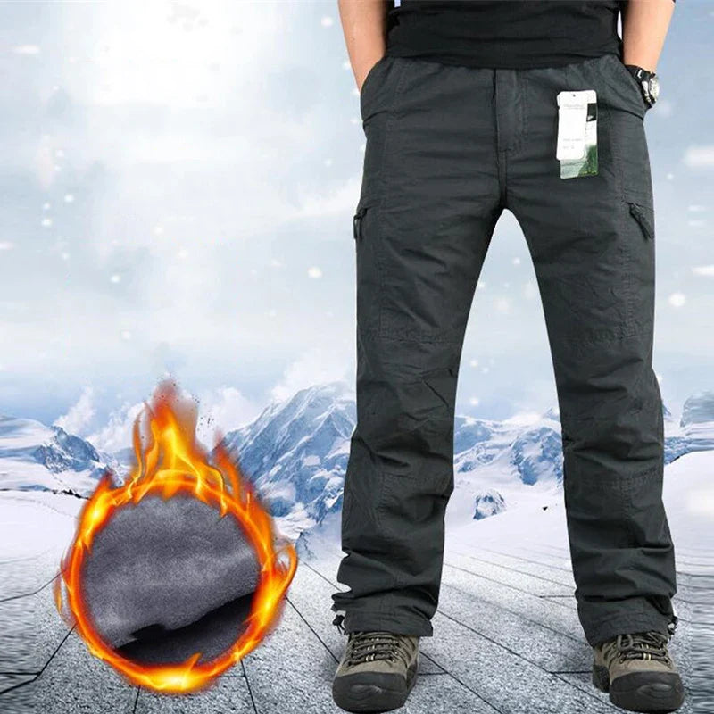 NordWear – Winter fleece pants men – Warm & tactical for outdoor activities