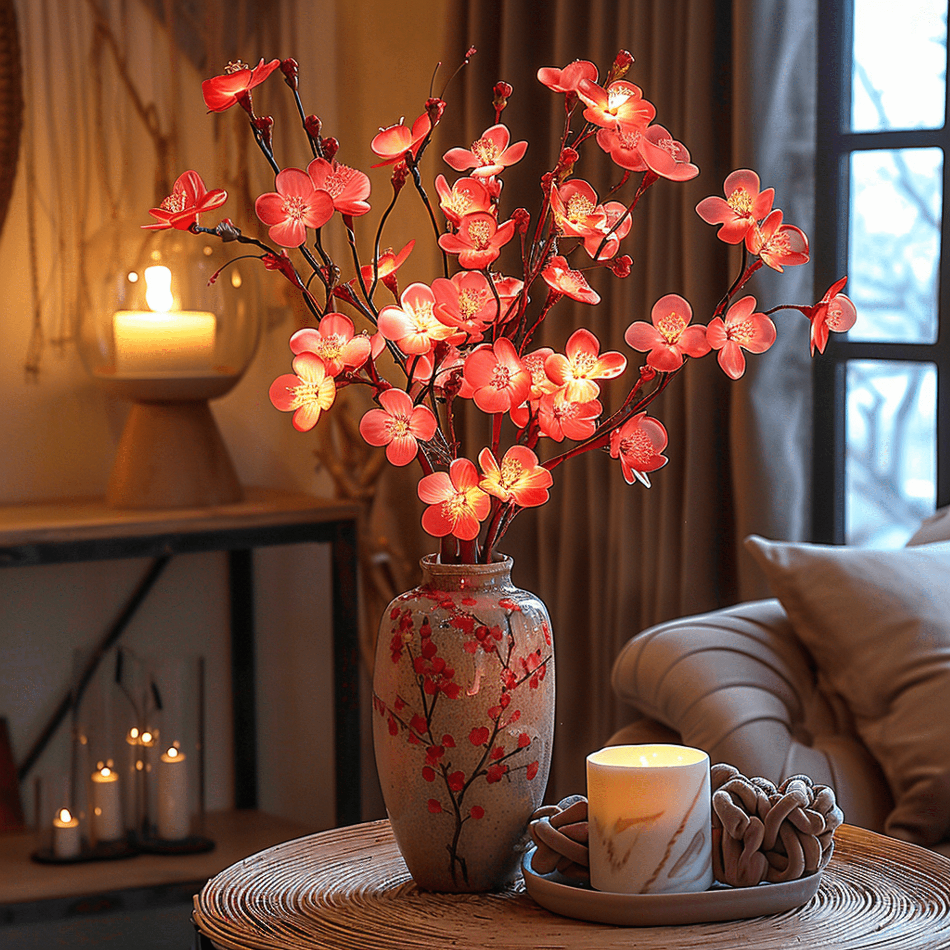 Luminara - Feeënlicht Olijftak – 120 LED’s Warm Wit