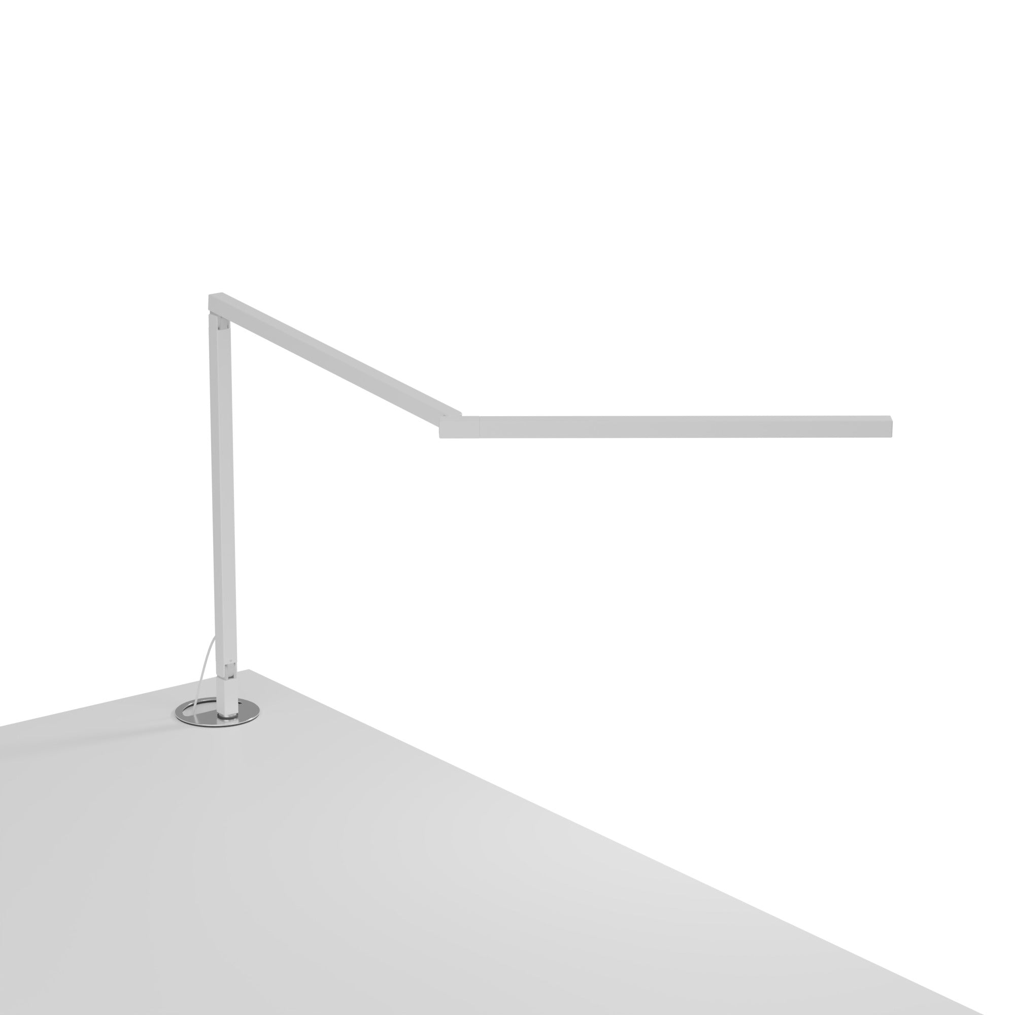 Aluvio – Dimbare LED bureaulamp aluminium met flexibele arm