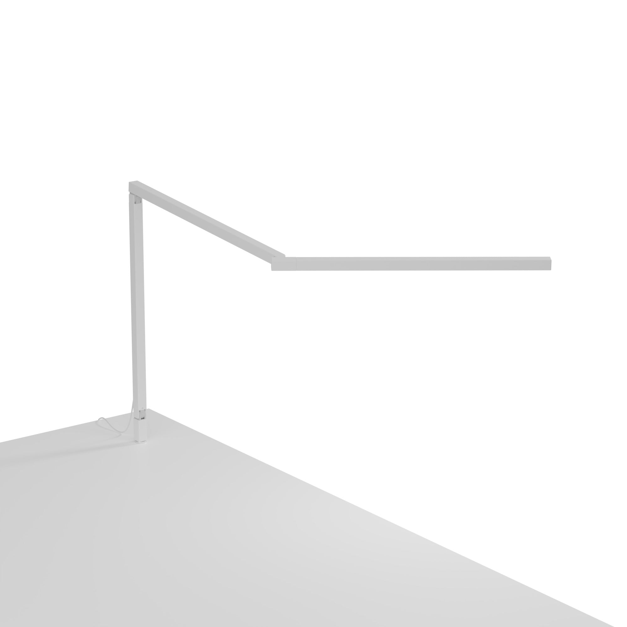 Aluvio – Dimbare LED bureaulamp aluminium met flexibele arm
