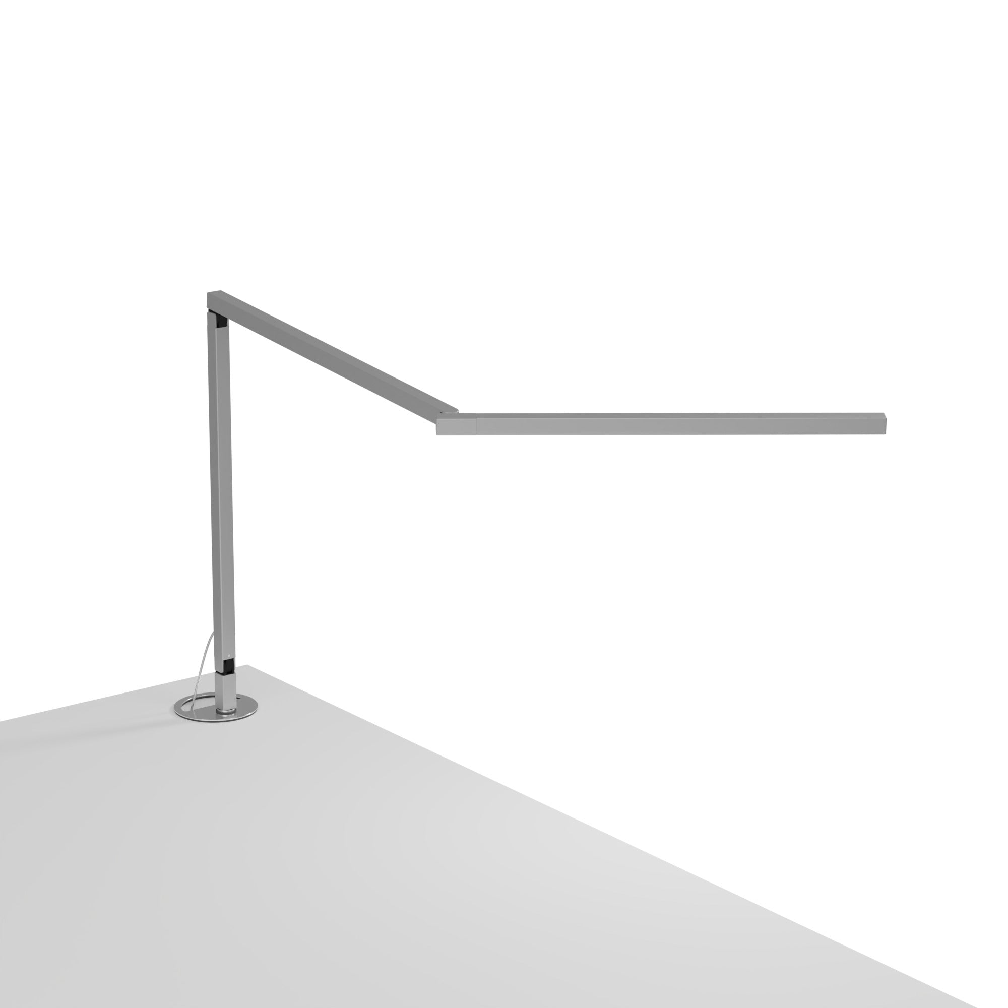 Aluvio – Dimbare LED bureaulamp aluminium met flexibele arm