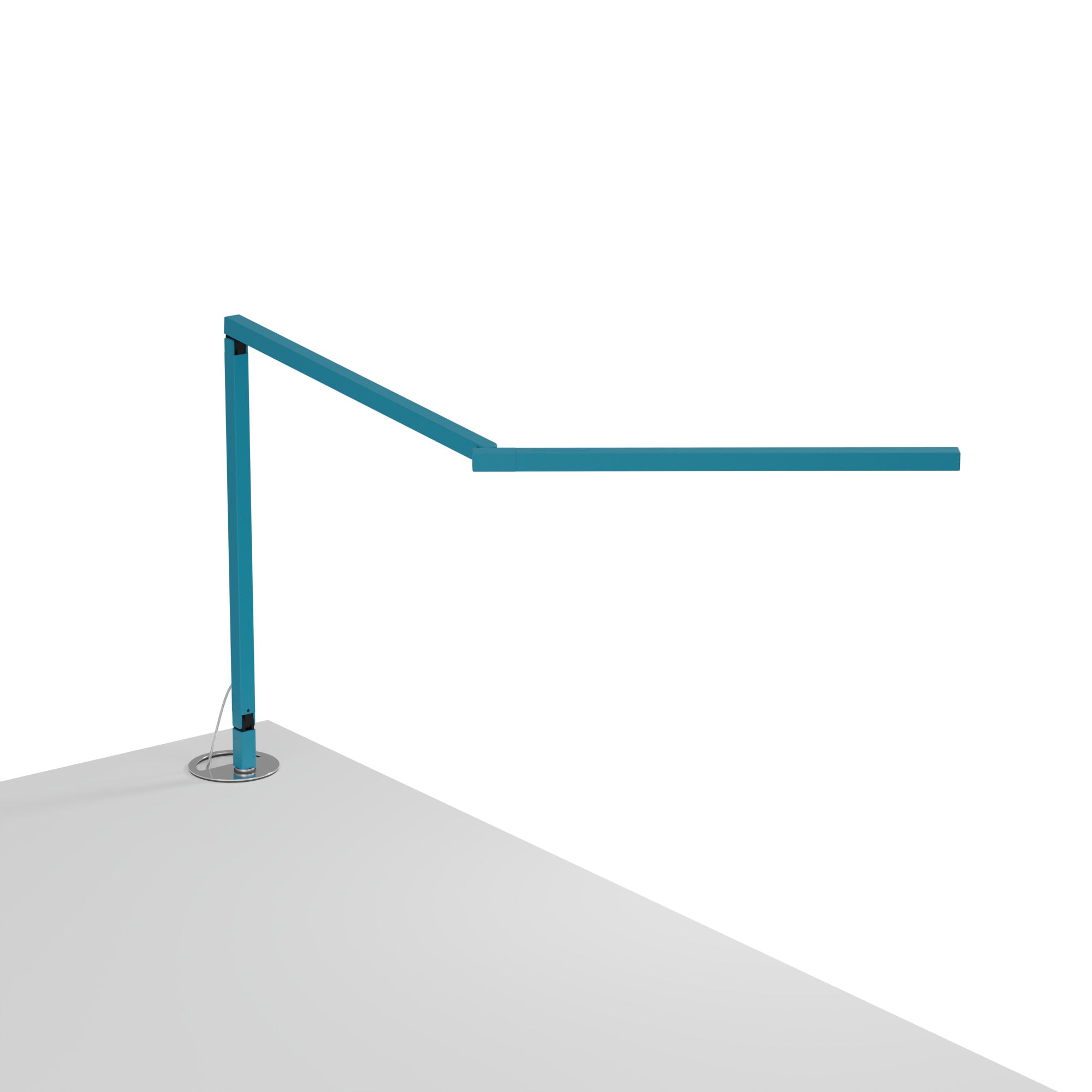 Aluvio – Dimbare LED bureaulamp aluminium met flexibele arm
