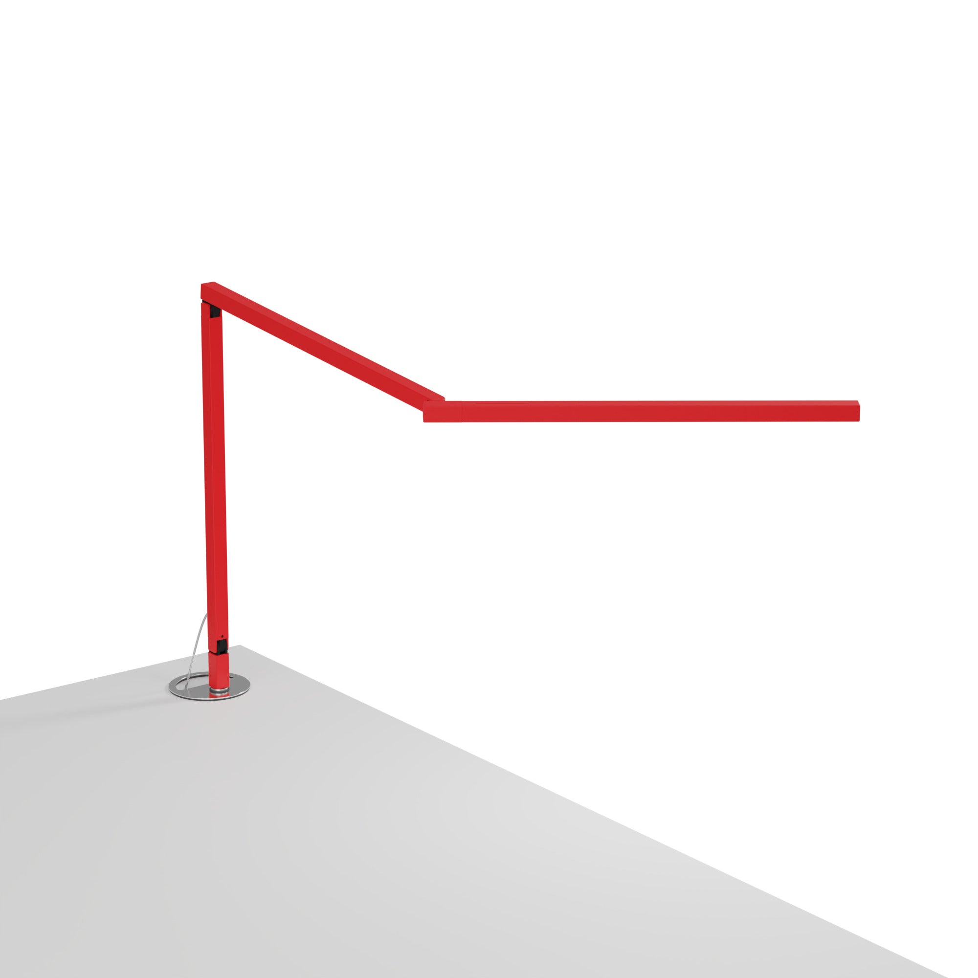 Aluvio – Dimbare LED bureaulamp aluminium met flexibele arm
