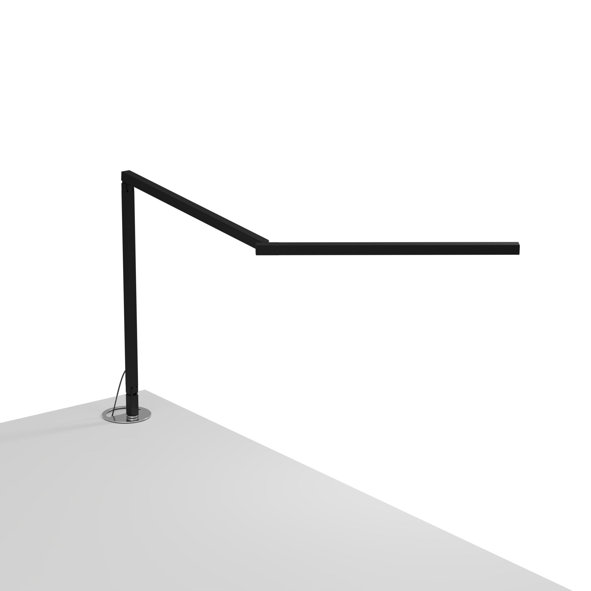 Aluvio – Dimbare LED bureaulamp aluminium met flexibele arm