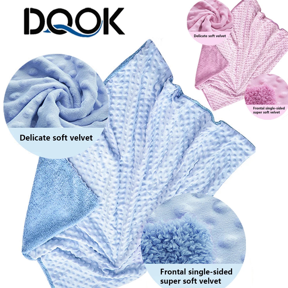 Zachte Babydeken voor Inbakeren, Thermisch Fleece, Winterbestendig 75x100 cm 1