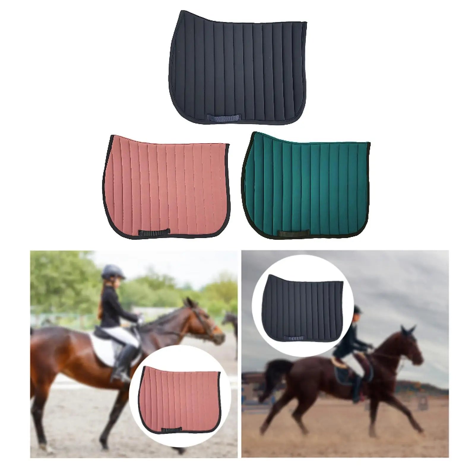 Equadia – Saddle pad breathable shock-absorbing – dressage & training