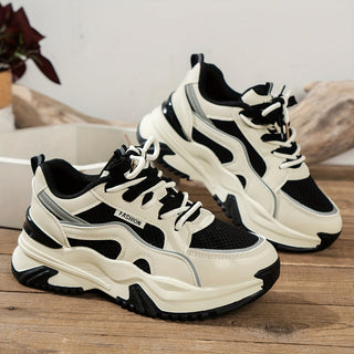 Zara – Dames Sneakers met Hoge zool, Synthetisch leer voor Dagelijks Gebruik