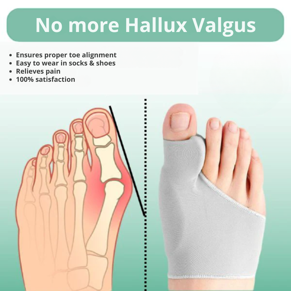 CompressCare Hallux Valgus Corrector – Jongeren – One Size & Comfort