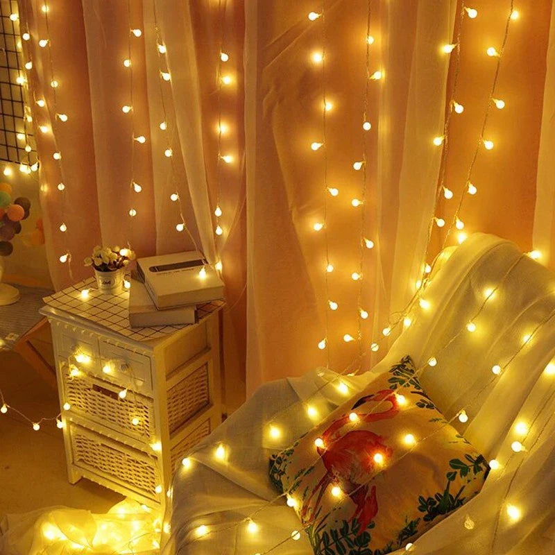 Lumosol Solar Light String – 10m Colorful LED Outdoor Lighting IP65