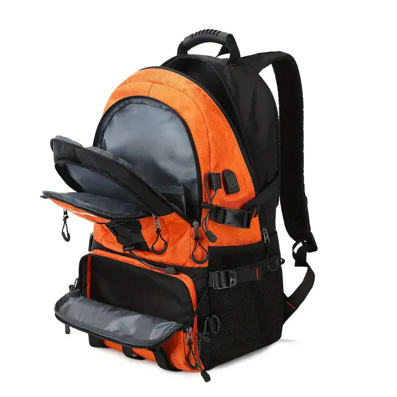 40L Outdoor Rugzak – Waterdicht met USB-Poort & Grote Capaciteit