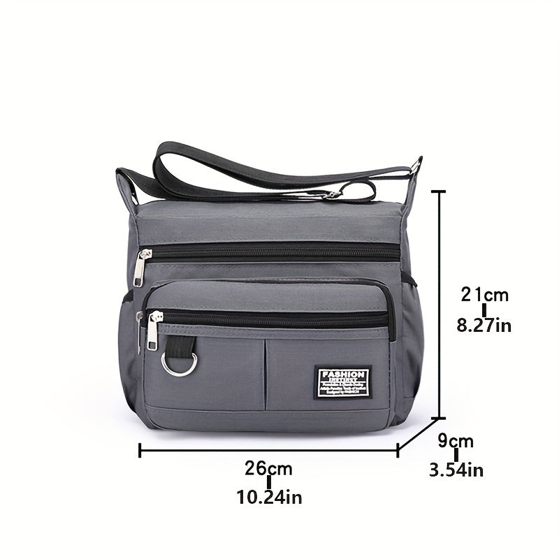 Melzano Kris | Shoulder bag with multiple compartments for daily use and travel