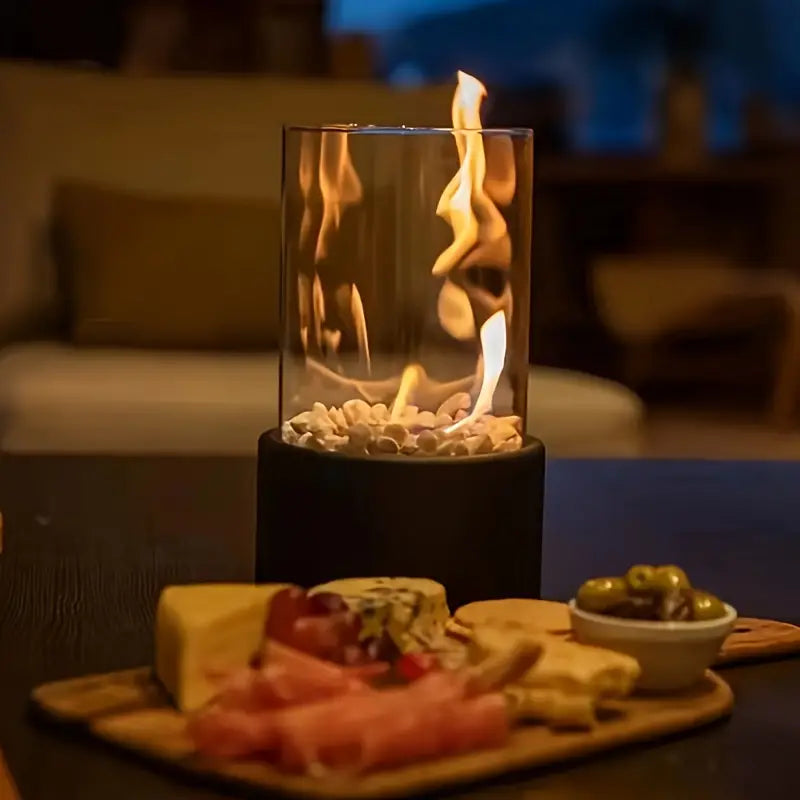 Melzano LumiFlame | Modern & Portable Fire