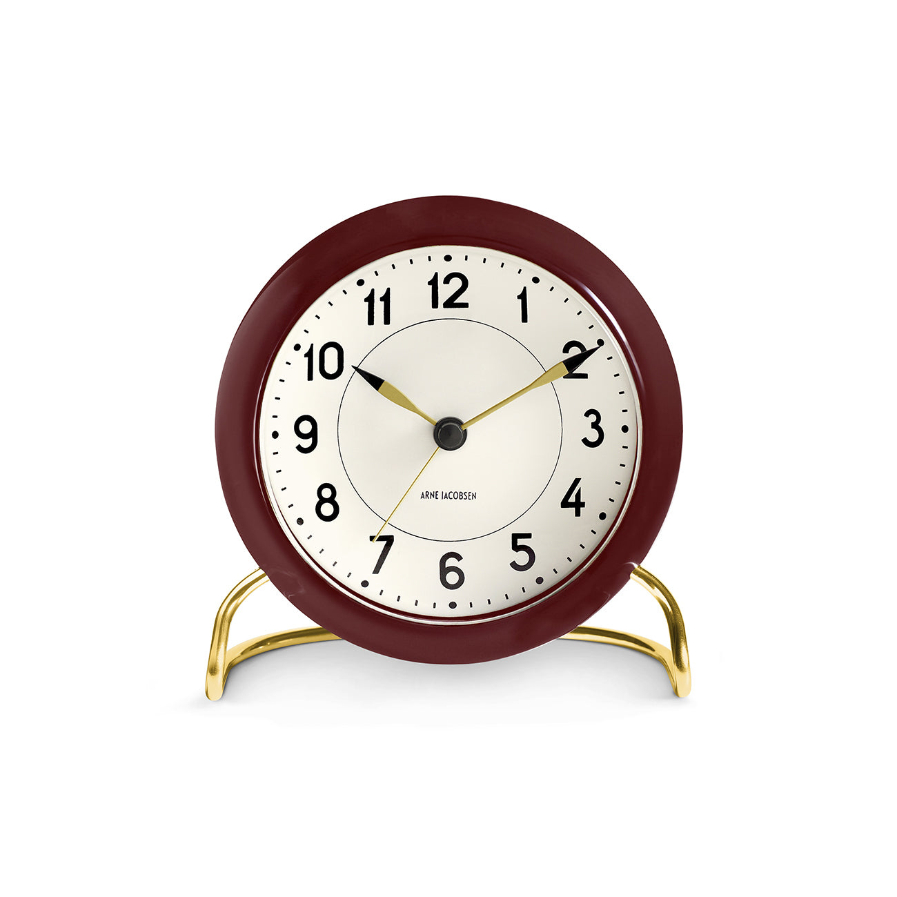 Horvéra – Station table clock with alarm & light sensor, modern design
