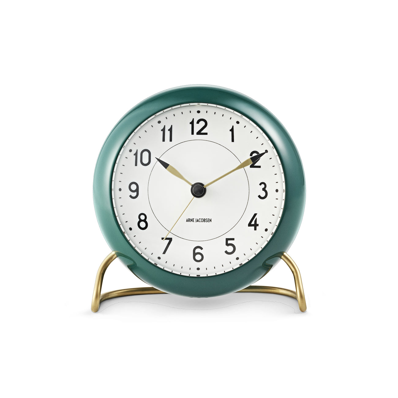 Horvéra – Station table clock with alarm & light sensor, modern design