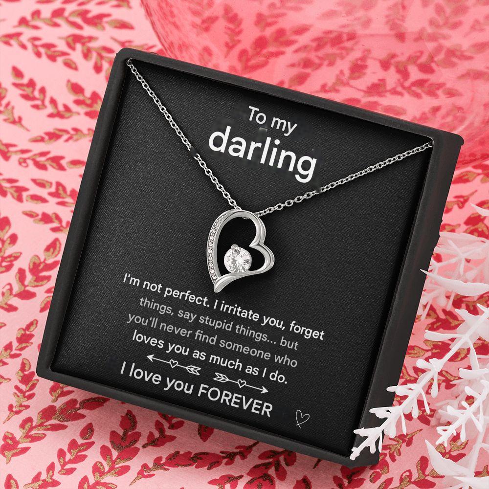 Amara – Collar de cadena de plata dorada – Joya atemporal para damas