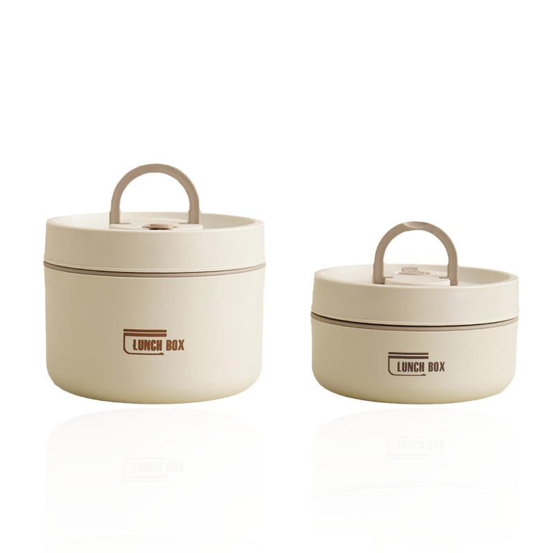 ThermoBox Lunchbox – Slimme Meerschichtige Lunchbox met Isolatie en GRATIS Draagtas voor Warme en Koude Maaltijden Onderweg