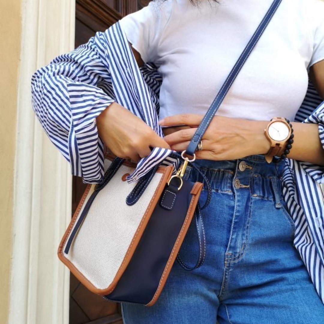 Melzano Mini Canvas Tas