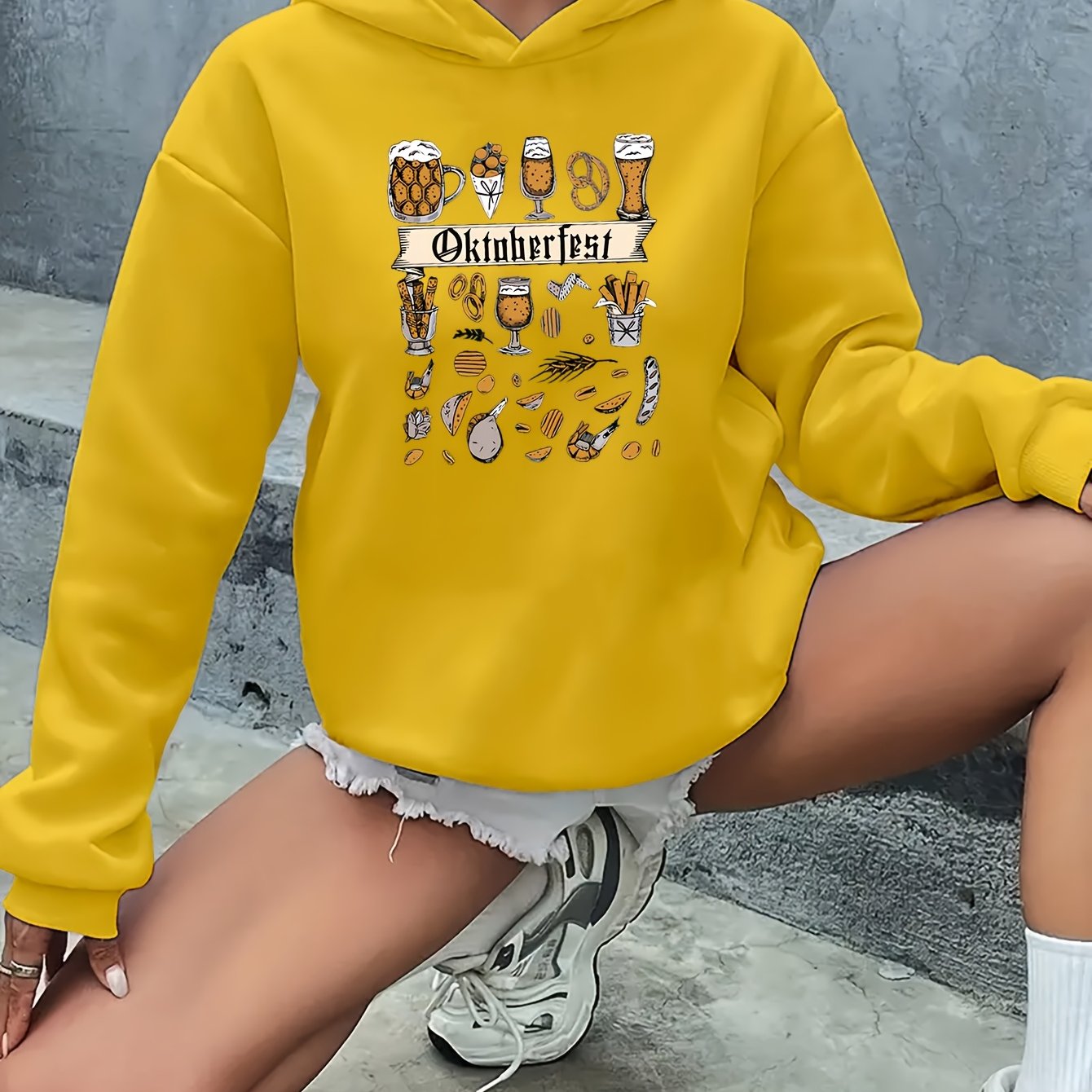 Bavaria Spirit Dames Hoodie Anna – Oktoberfest Warm voor Herfst & Winter