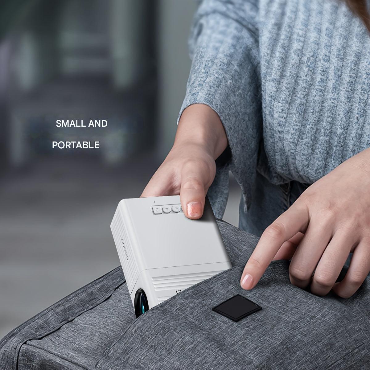 Ultra-Helldich Mini Projector – Portable Beamer with 3000 Lumens & HDMI/USB Connection Mini Projector (3000 Lumens) - LumoBeam