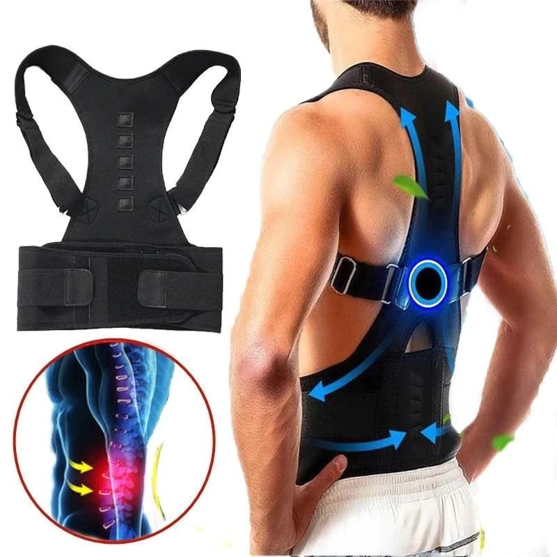 Postura – Magnetische Rugbrace voor Houdingsverbetering – Unisex Dagelijks Gebruik