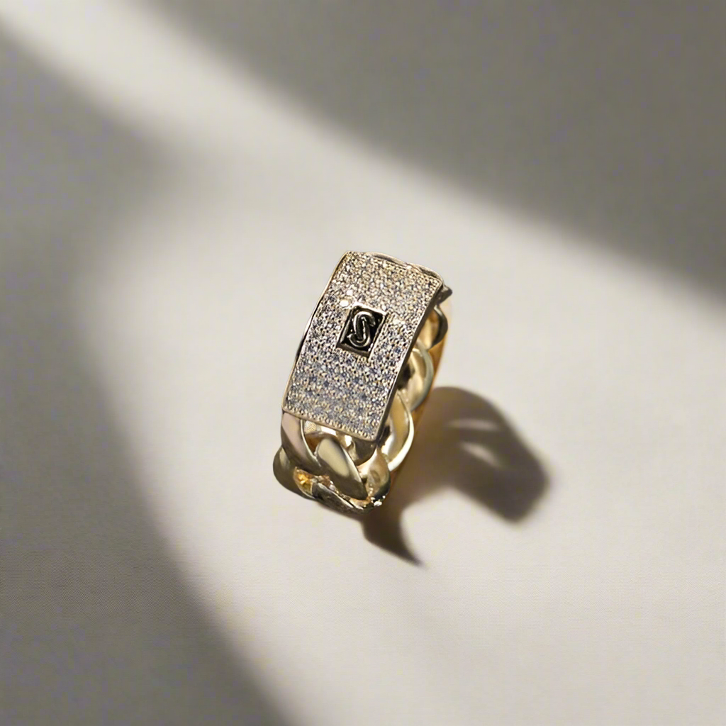 Elegante Sieradenset | Roestvrijstalen Ketting, Armband & Ring