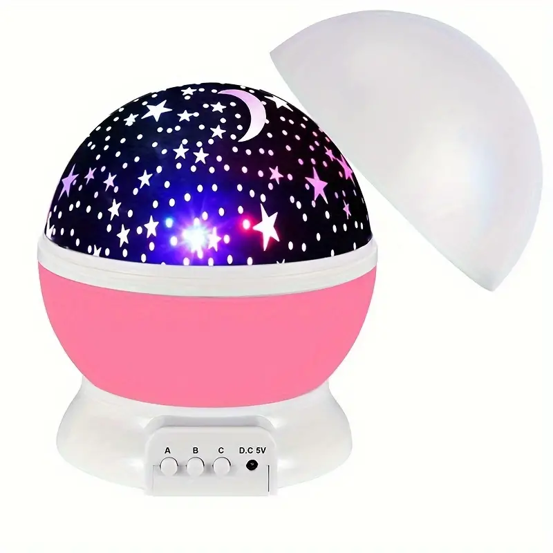Luna – Sterrenprojector Nachtlamp met muziek en USB voor kinderkamer