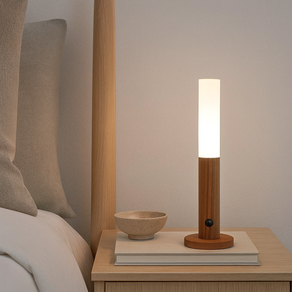 Movario – USB Wandleuchte Akku dimmbar mit Bewegungssensor
