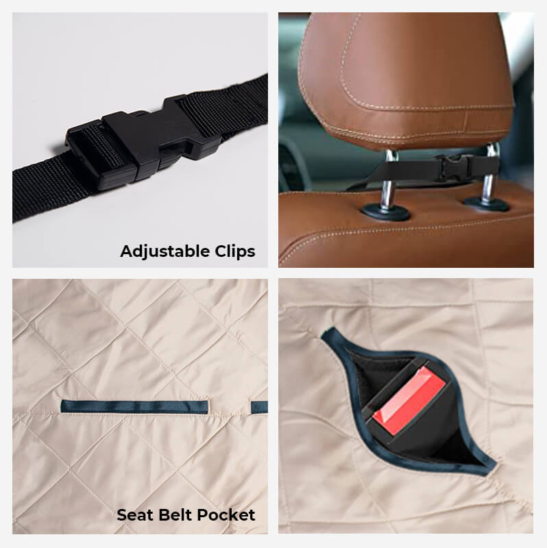 RoadPaw | Cama para Perros de Auto | Cómoda, Protectora y Viajes Sin Preocupaciones