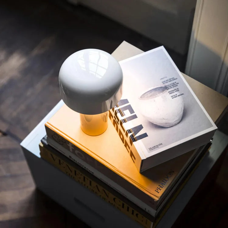 Melzano HaloGleam | Paddestoel Oplaadbare Tafellamp