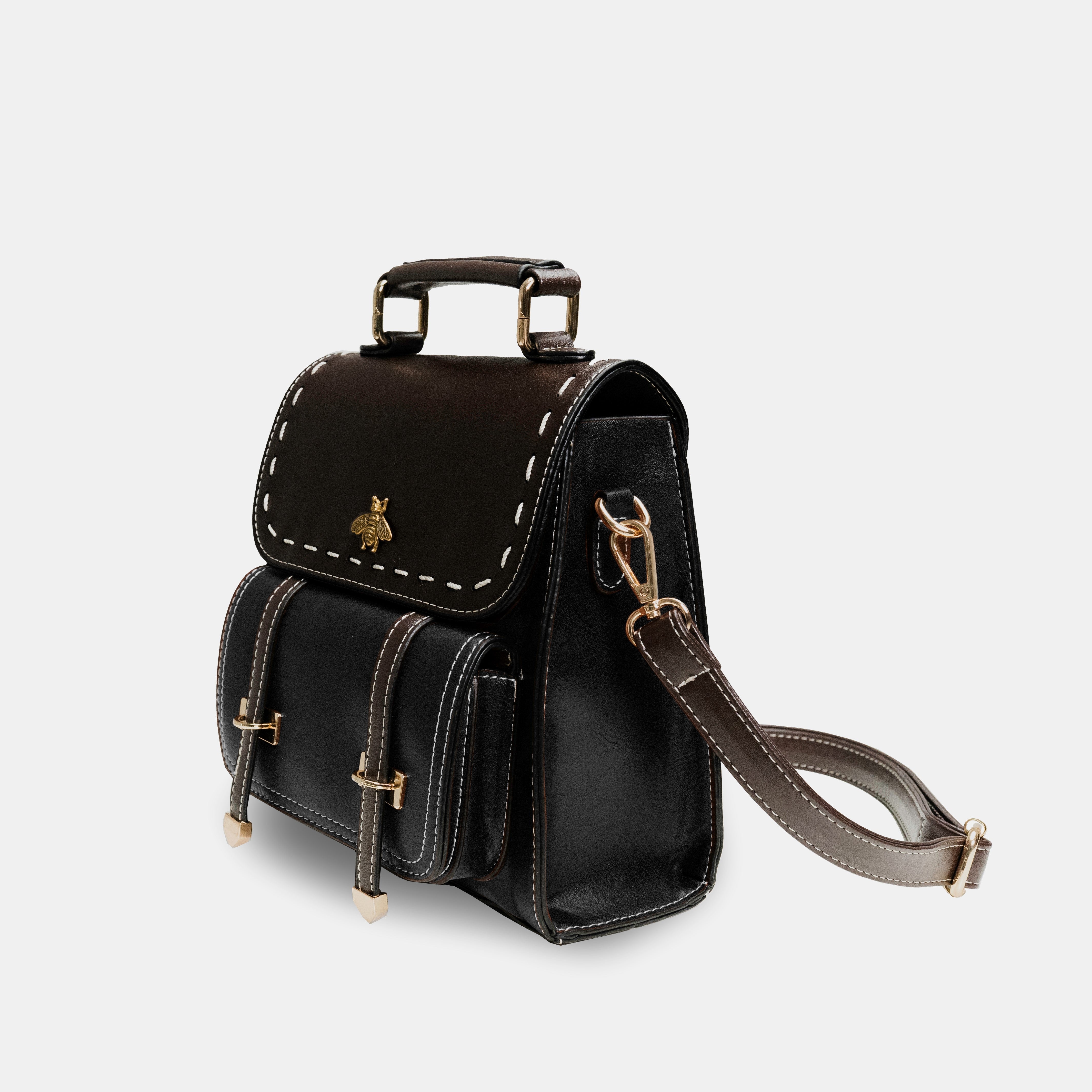 Melzano Bumblebee Leather Backpack