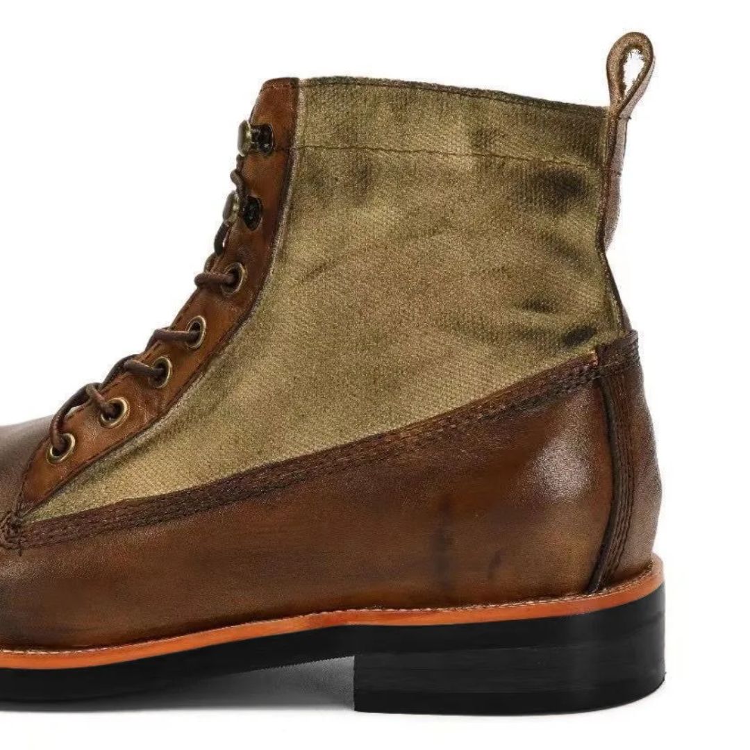 AlpenHeritage – Haferl Sneakers Bernard – Handmade Retro Ankle Boots