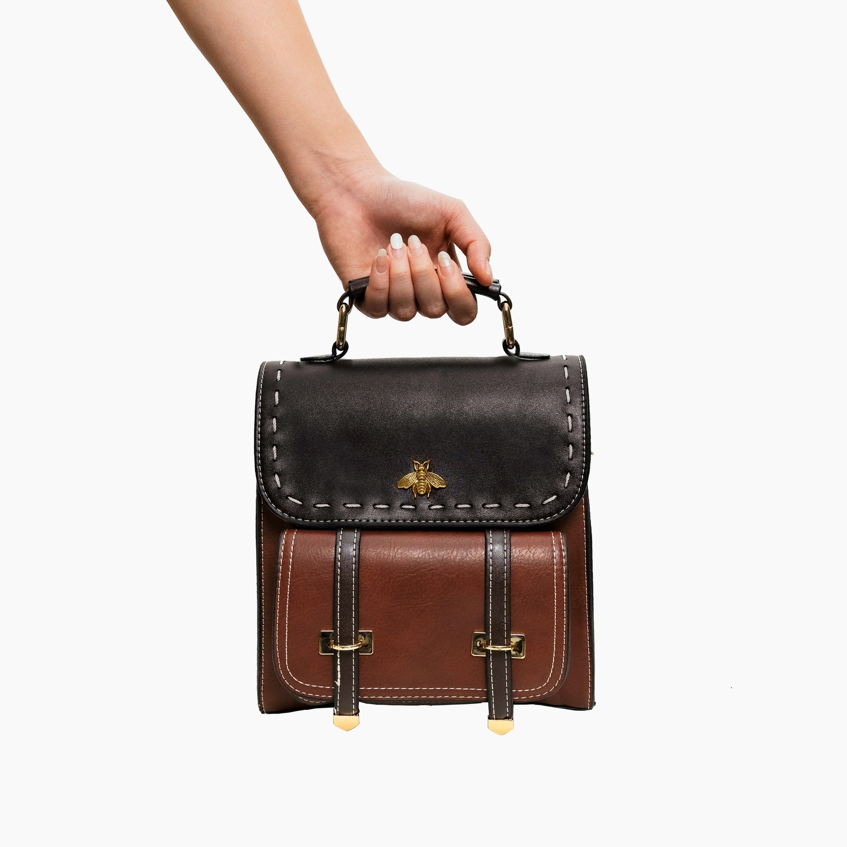 Melzano Bumblebee Leather Backpack