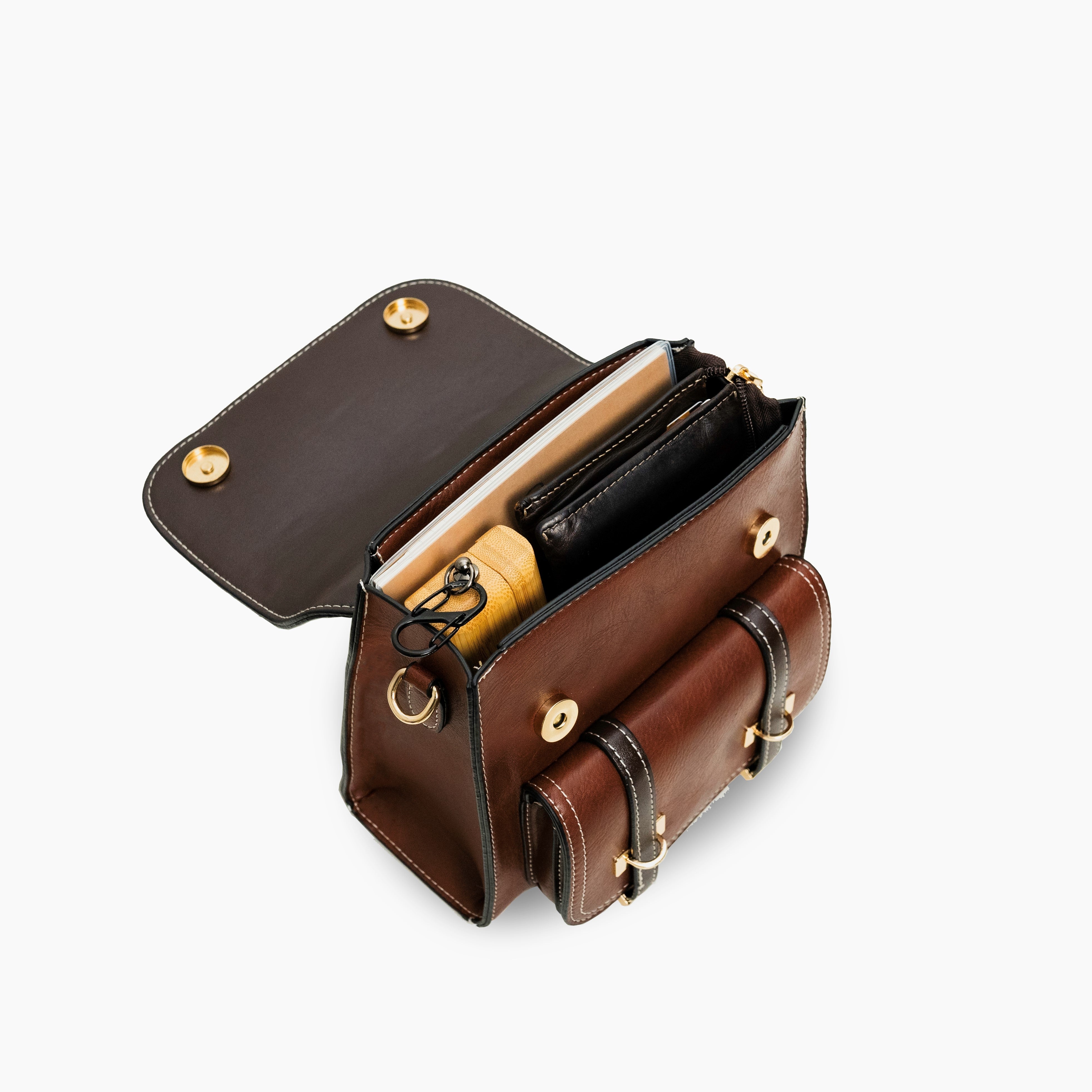 Melzano Bumblebee Leather Backpack