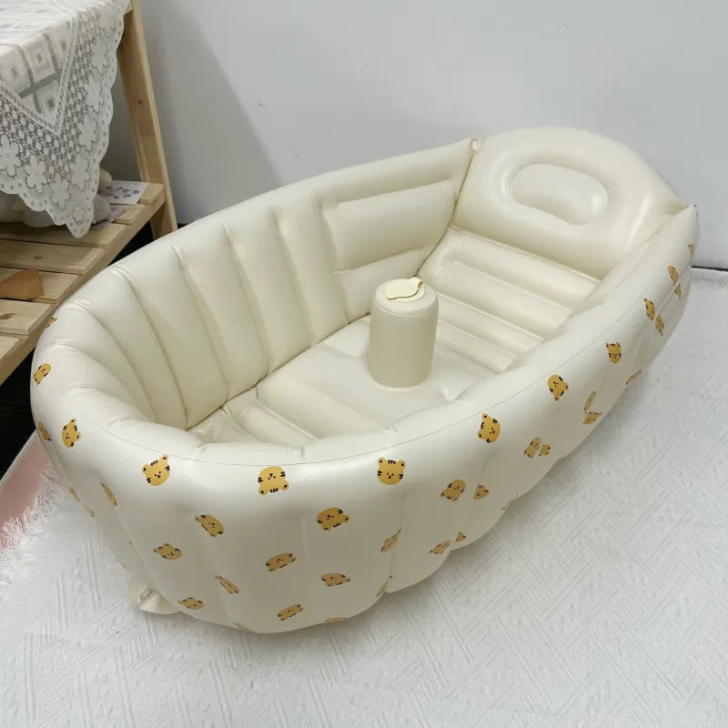 BubbleNest – Bañera inflable para bebé libre de BPA – Lista para viajar y compacta