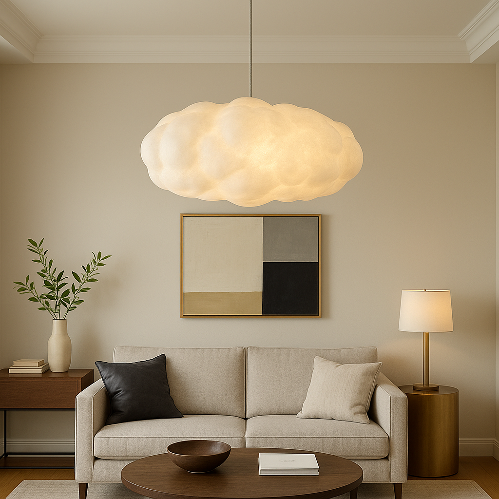 Nuvia – Moderne wolk hanglamp – Sculpturale LED pendellamp