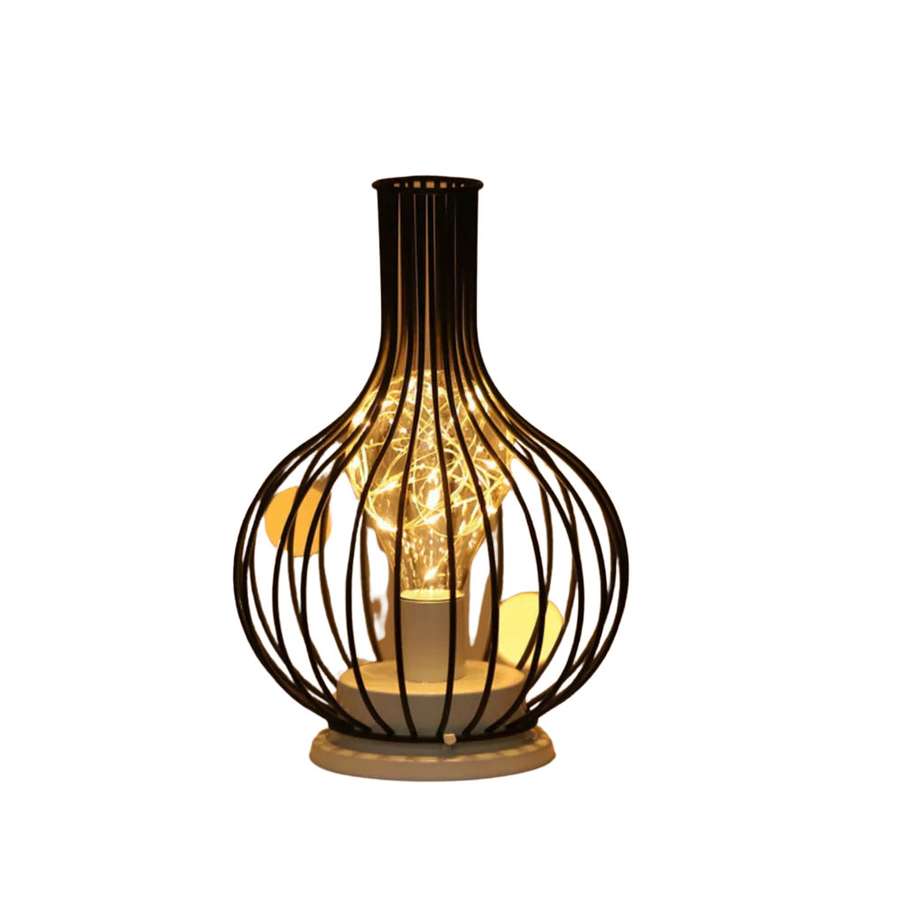 LumiScandic | Draadloze LED Tafellamp met Warm Licht