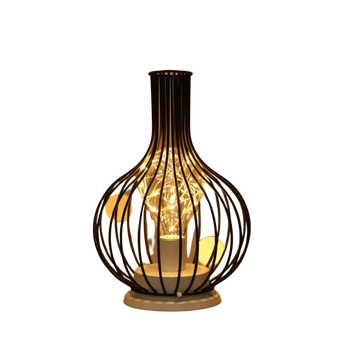 LumiScandic | Draadloze LED Tafellamp met Warm Licht