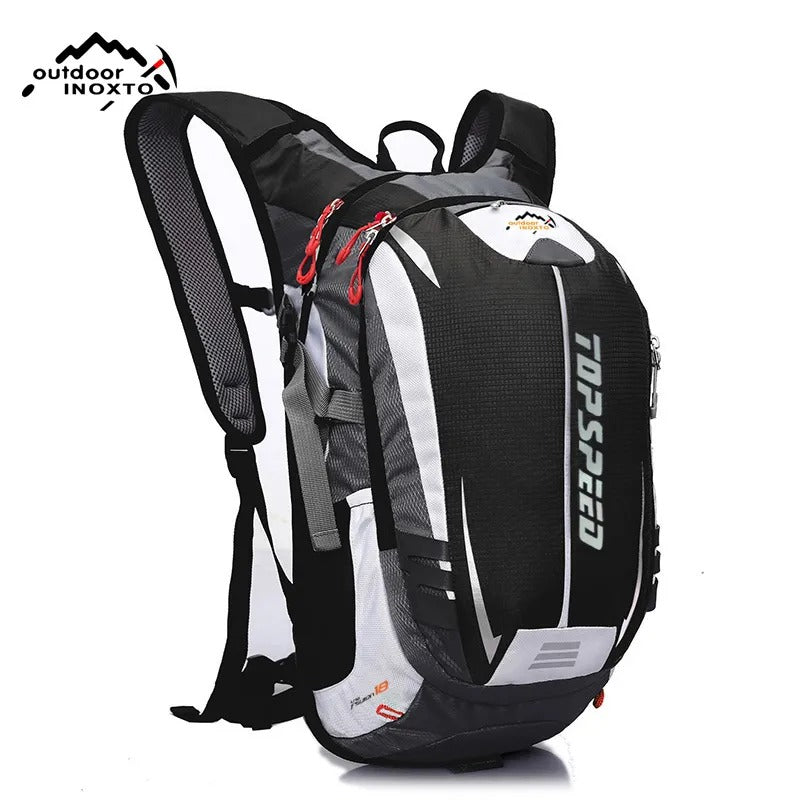 Fiets- & Wandelrugzak 18L – Inclusief 2L Waterzak & Regenhoes